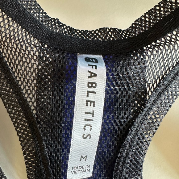 Fabletics Blue Racerback Tank Top - Picture 3 of 3